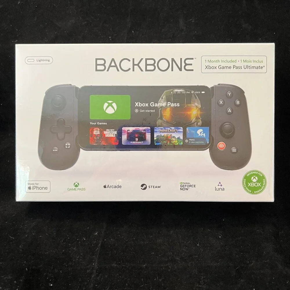 Backbone One Lightning Mobile Gaming Controller NIB